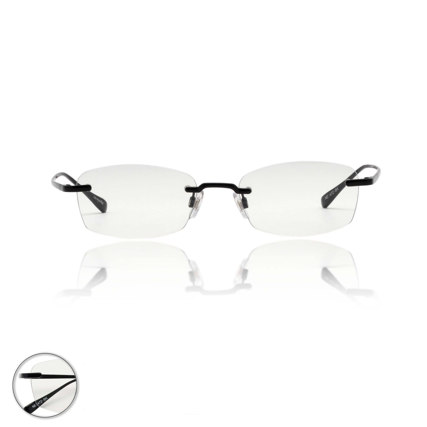 noeyedia_NE-472-optical_TOP_伊達メガネ_リムレス